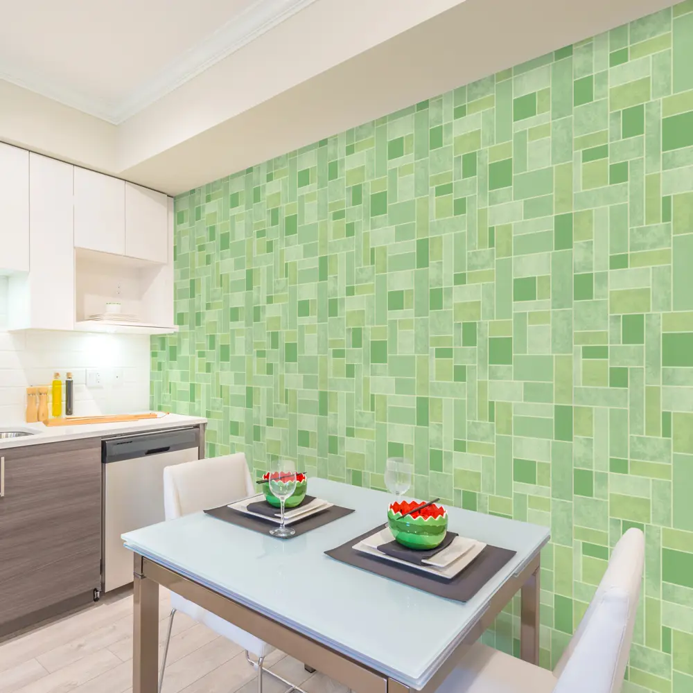 Обои виниловые Аспект Ру Цитрус зеленые 0.53 м 10104-77 STLM-2157892 - Вид №3