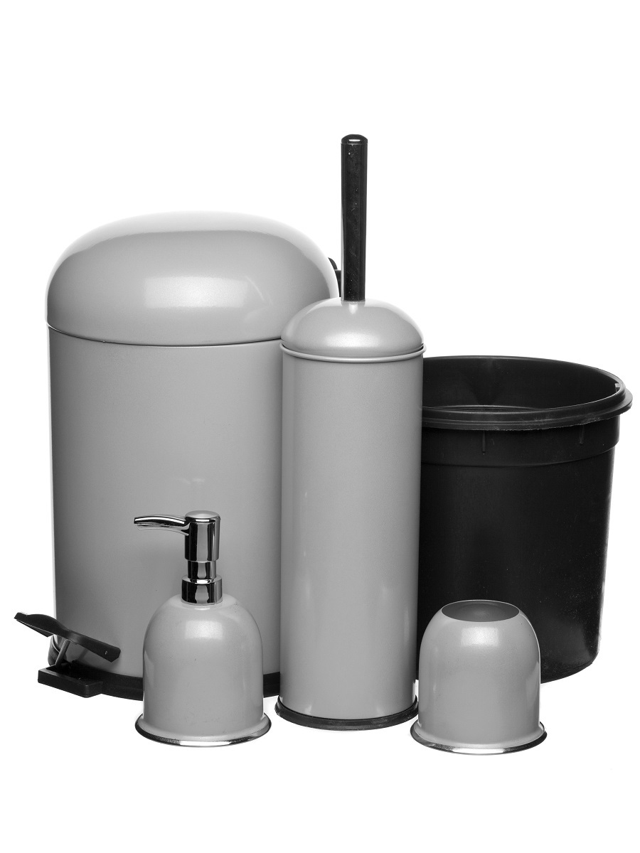 Набор аксессуаров для ванны Aquarius 4Set Grey NAVAKO 11075 - Вид №2