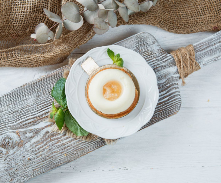 2034 Чизкейк с ванильной грушей Вкусляндия 