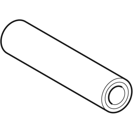 39118 Труба системы Geberit Mapress из нержавеющей стали CrNiMo, с полимерным покрытием (газ) Geberit  - Вид №1