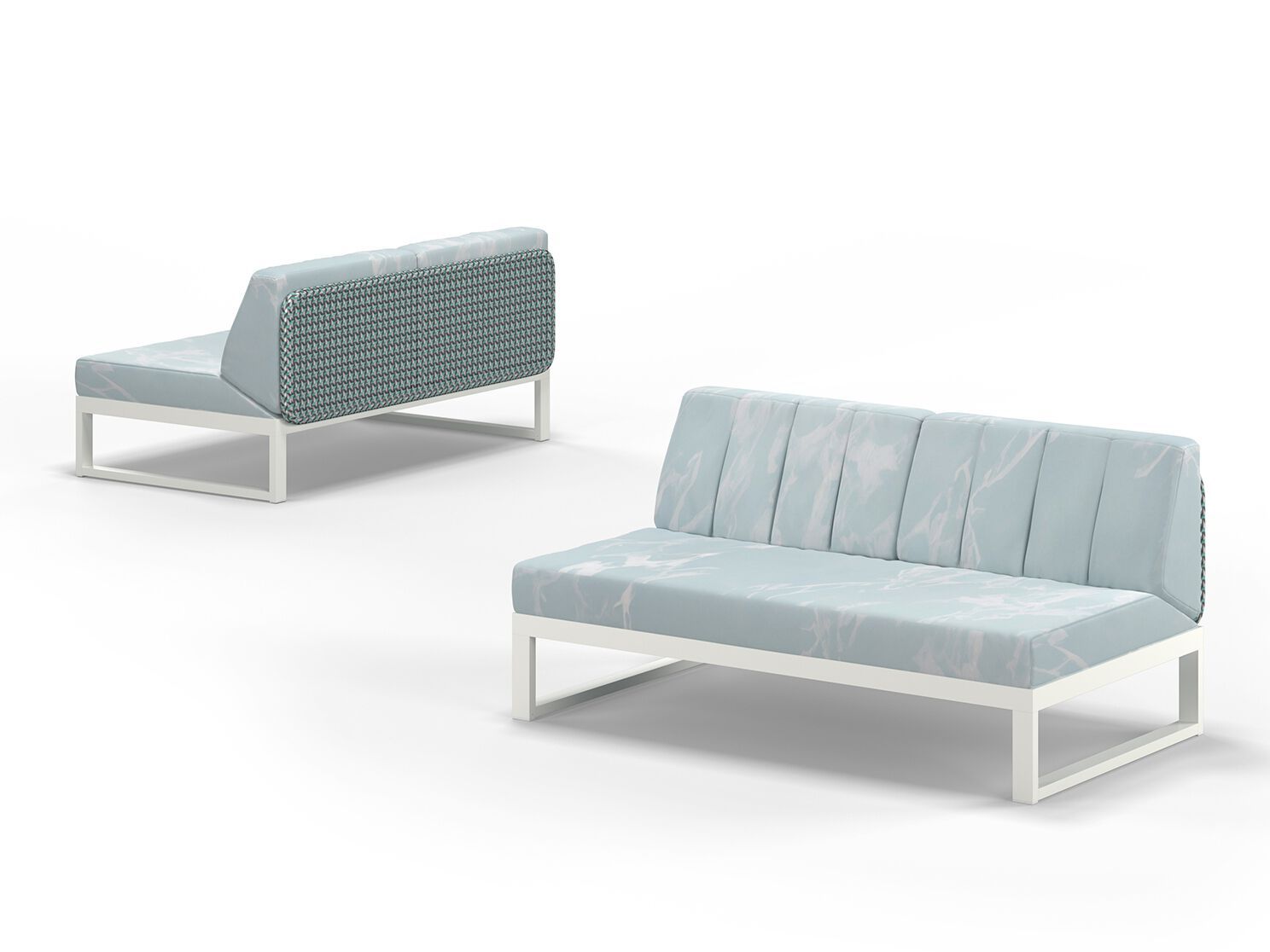 2-местный модульный тканевый диван MAMAGREEN Munia ARCH-00000244 - Вид №5