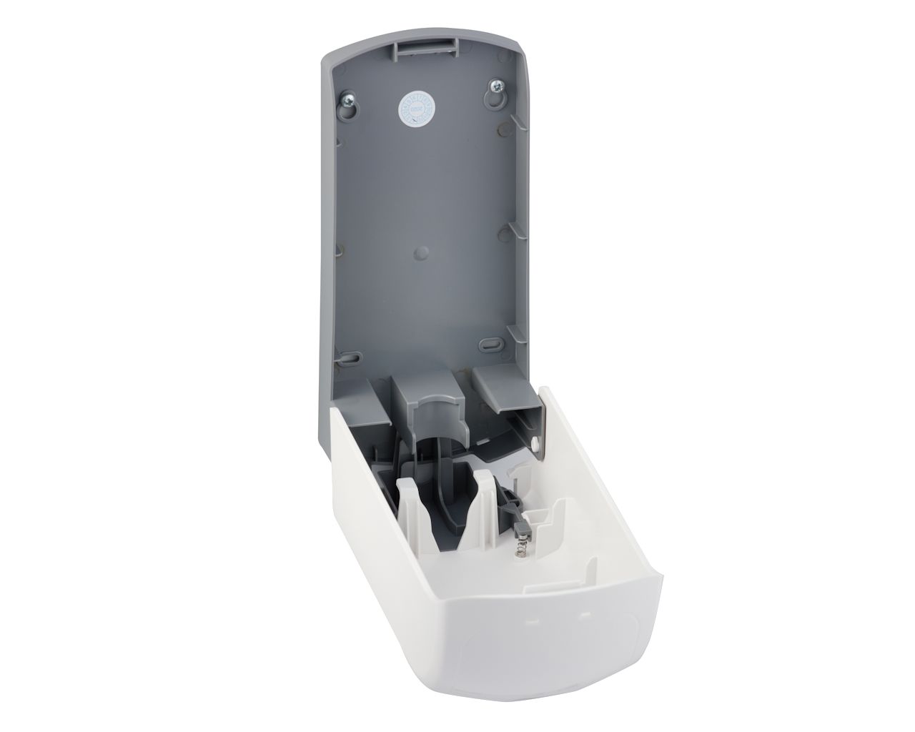 DEB402 Дозатор ОДИН для одноразовых картриджей 700 мл с дезинфицирующим средством ПОЛАНА DDR+, АБС-пластик, белый Merida  - Вид №2