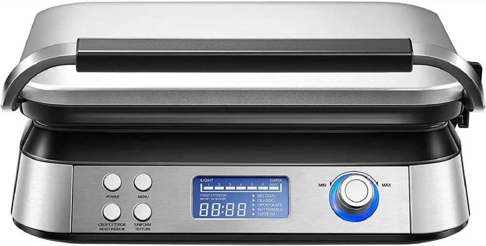 90866964 Вафельница Viatto Va-wm4d цвет стальной серый STLM-0415877