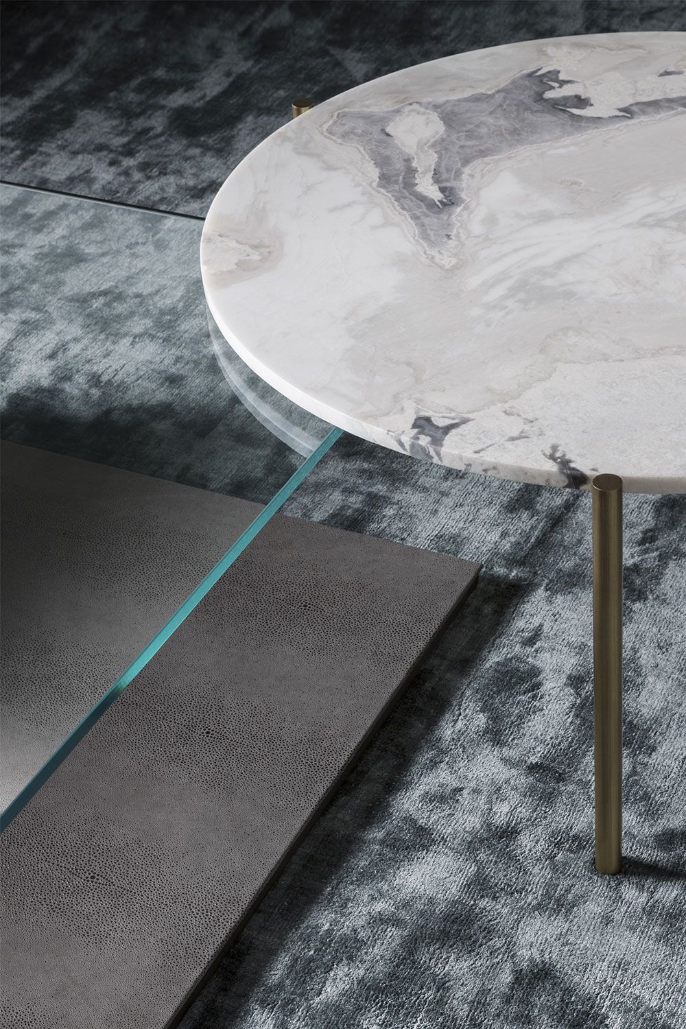 Круглый мраморный журнальный столик OAK Metronome ARCH-00102107 - Вид №12