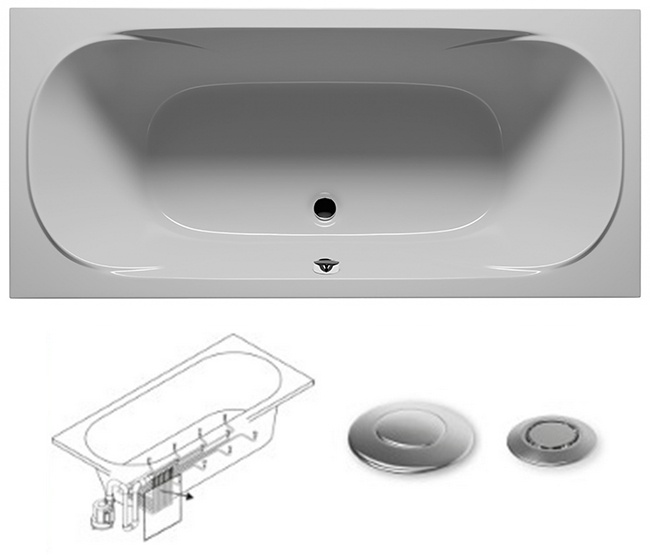 BC0700500000000_hit1 Гидромассажная ванна Riho Taurus Santreyd - Вид №1