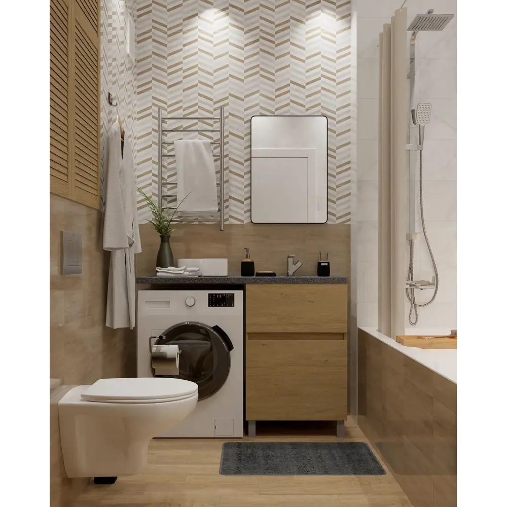 Стиральная машина с сушкой Beko WDB7425R2W, 7 кг цвет белый STLM-2120462 - Вид №8