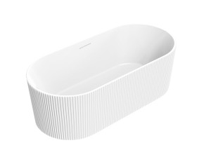 Керамическая овальная ванна