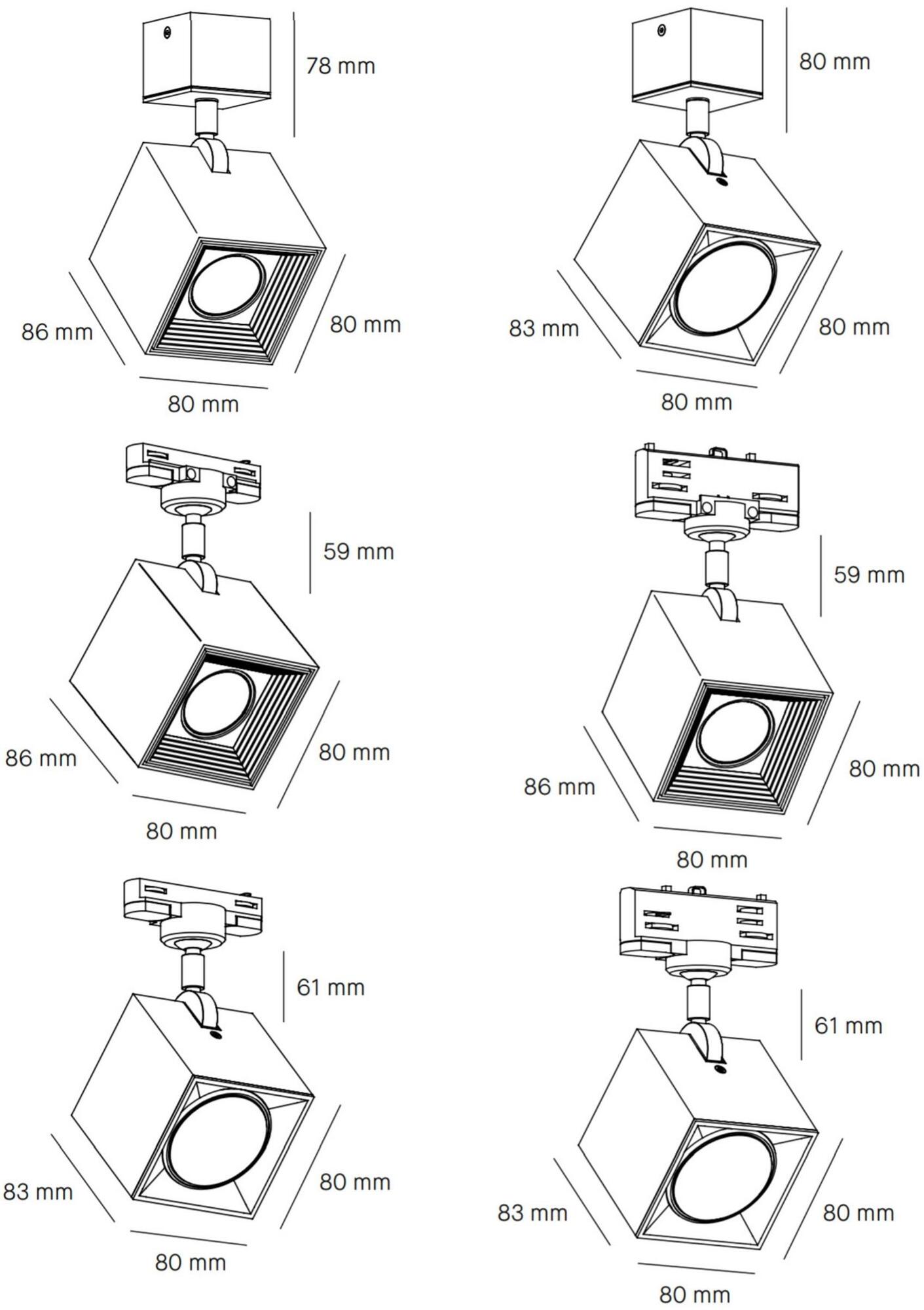 Milan Iluminacion Светодиодные трековые светильники из металла Dau sun-id-1439501 - Вид №2