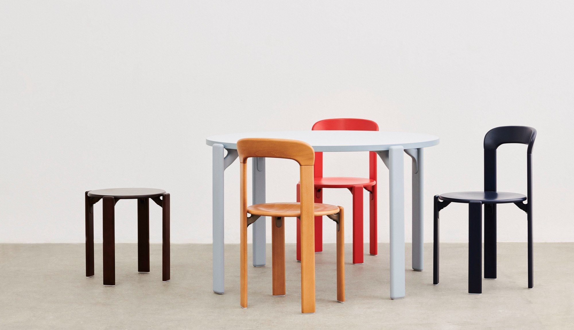 Круглый стол из бука Hay Рей ARCH-00056681 - Вид №14