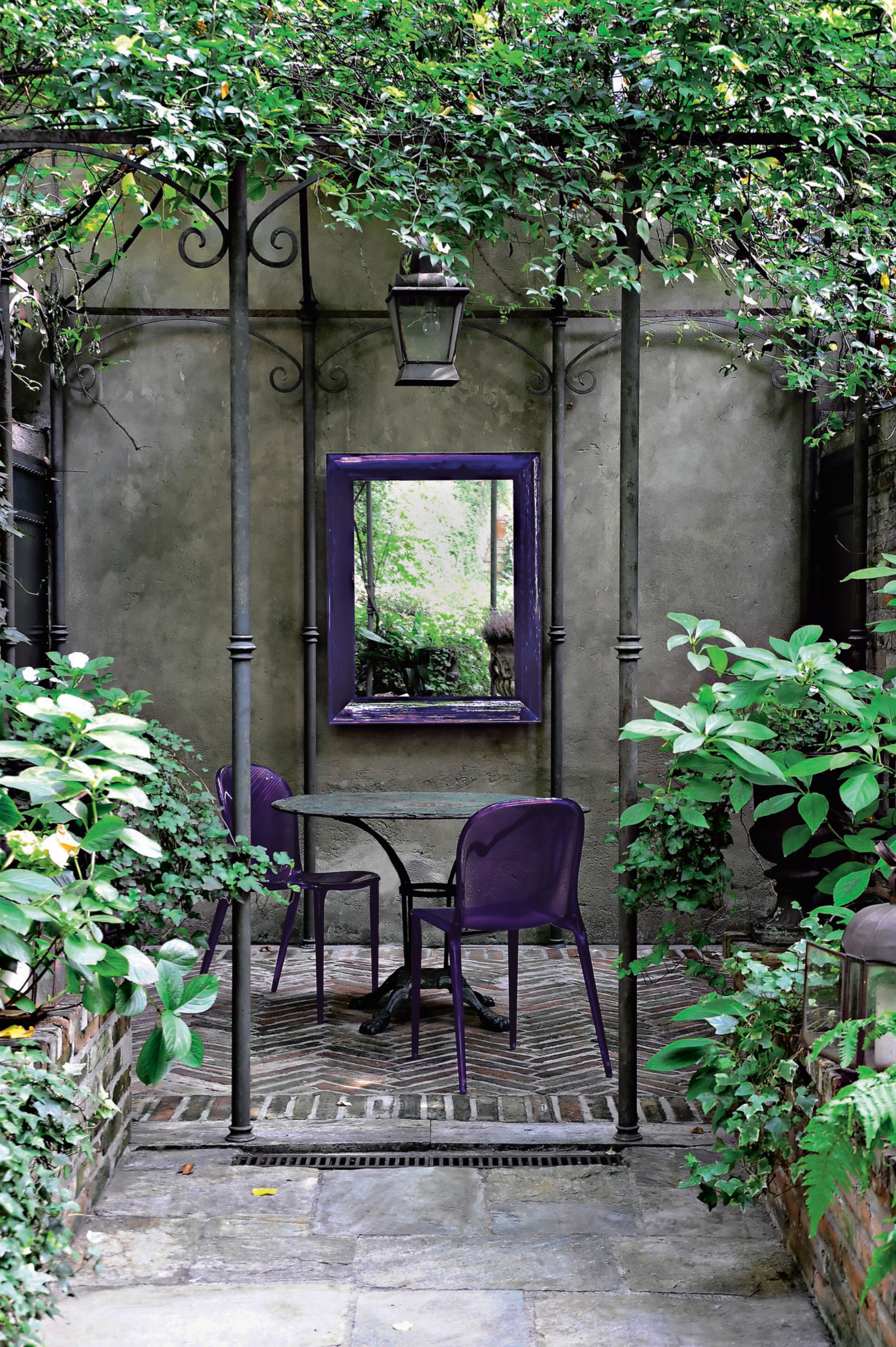 Прямоугольное настенное зеркало PMMA с рамкой Kartell FRANÇOIS GHOST ARCH-00031982 - Вид №2