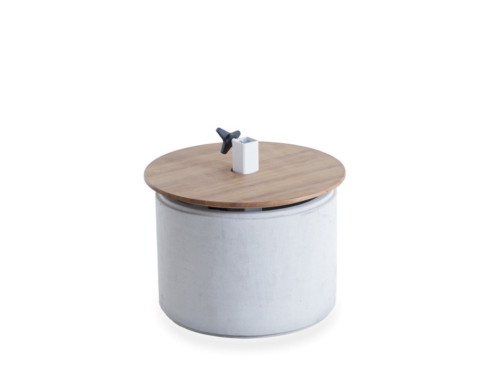 Основание для зонта из бетона и дерева от iroko Unopiù LIPARI ARCH-00069296 - Вид №3