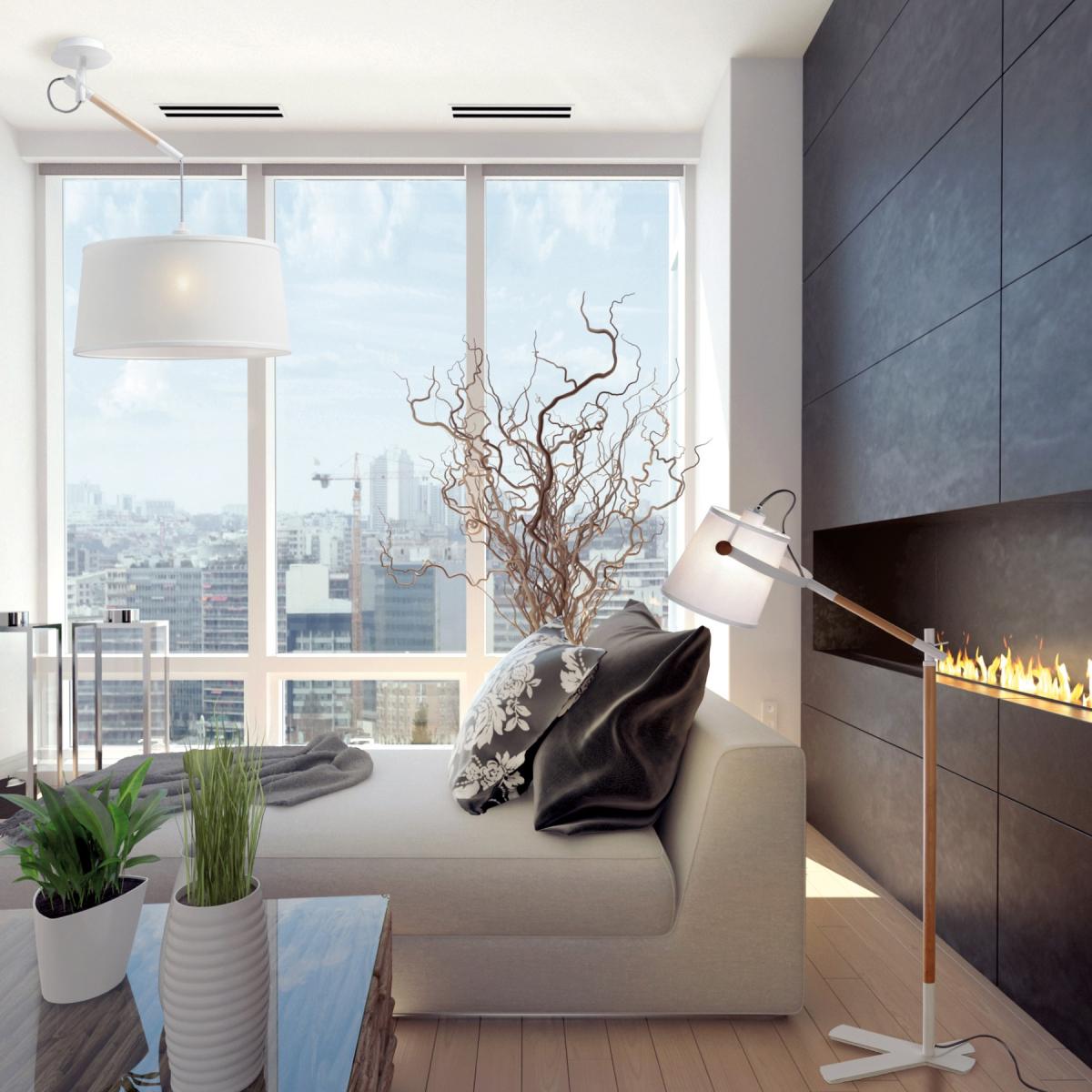 086219 Торшер белый Mantra Nordica - Вид №3