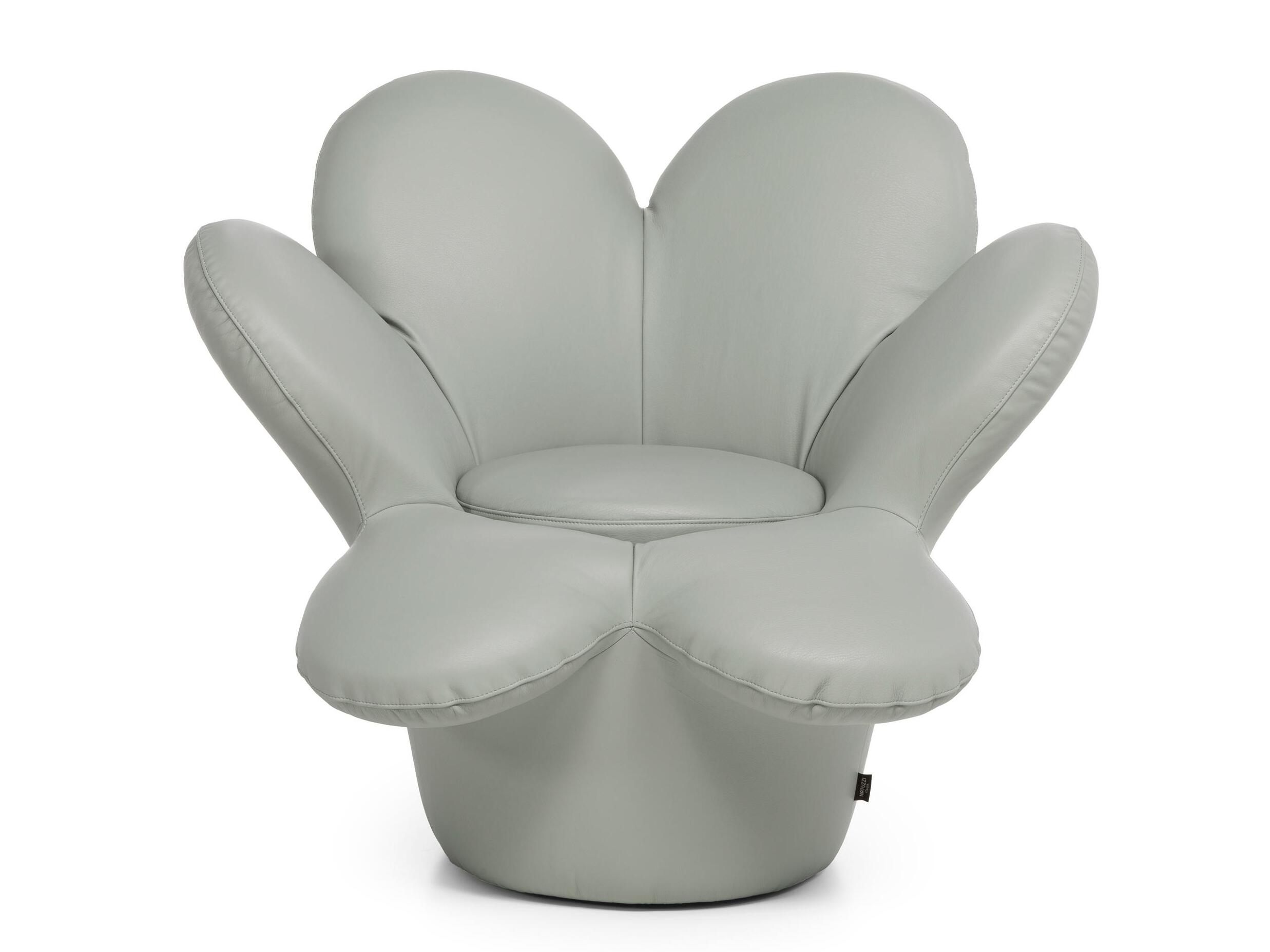 Кожаное кресло с подлокотниками Natuzzi Italia FIORE ARCH-00106849