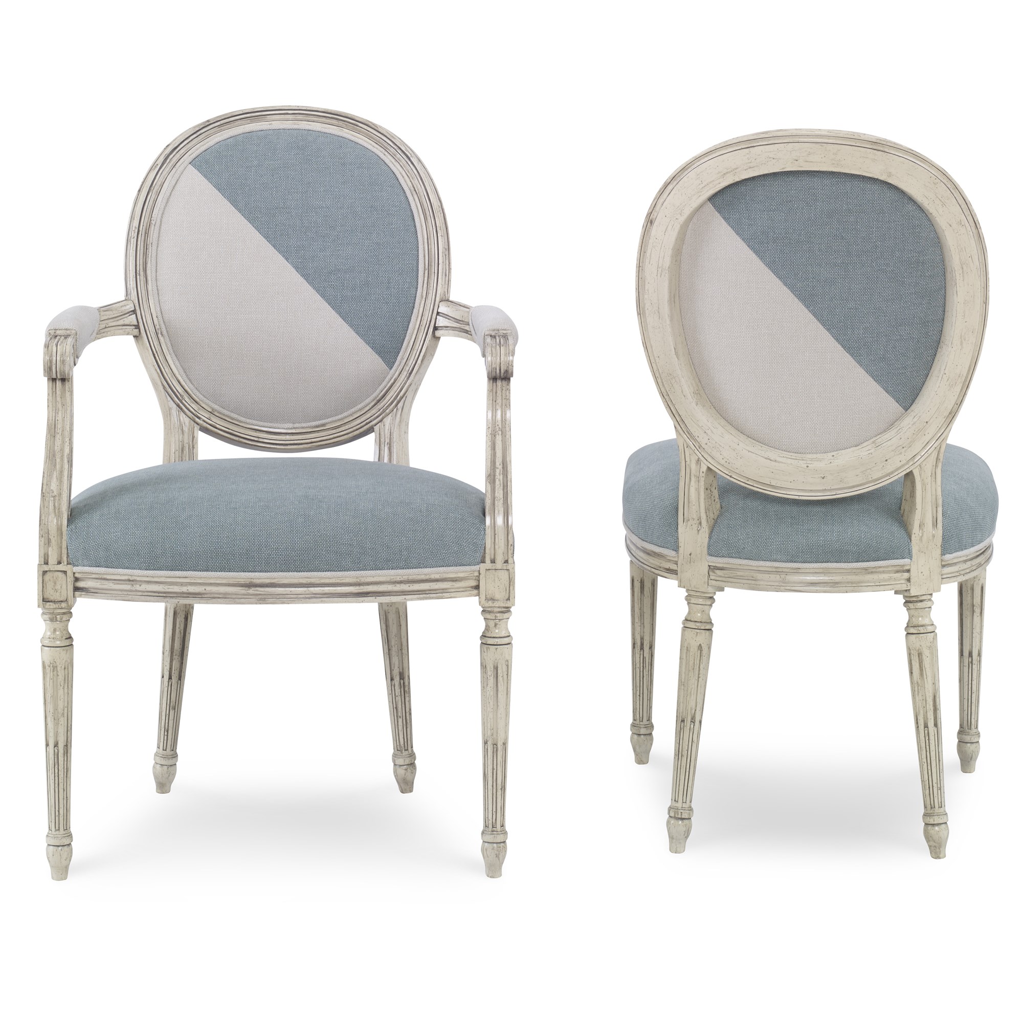 Стул  851-00 Dauphin Dining Room Arm Chair Ambella  - Вид №4