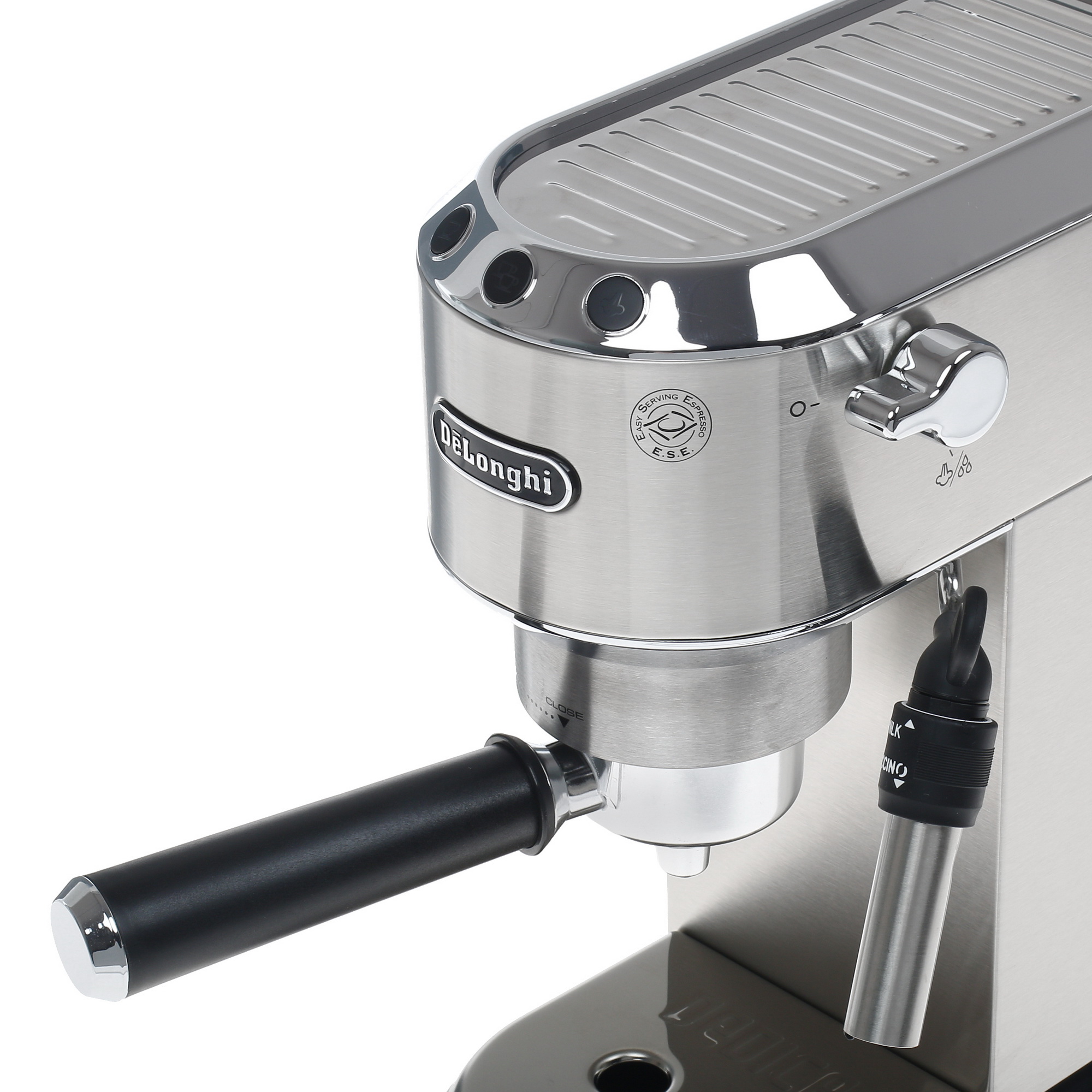 1130458 Кофеварка рожковая DeLonghi EC 685.M серебристый STDN-0061396 - Вид №4