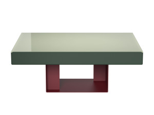 Прямоугольный стальной журнальный столик