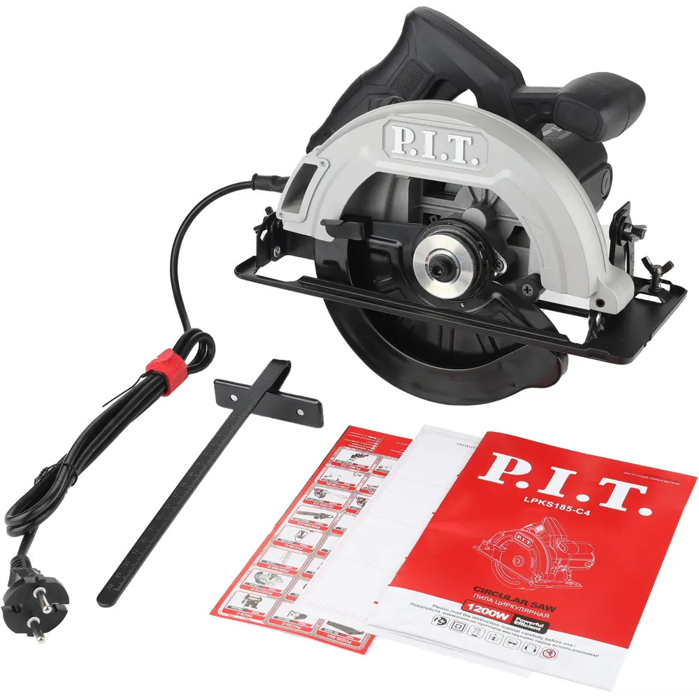 Пила циркулярная сетевая P.I.T. LPKS185-C4, 1200 Вт, 185 мм STLM-2196556 - Вид №18