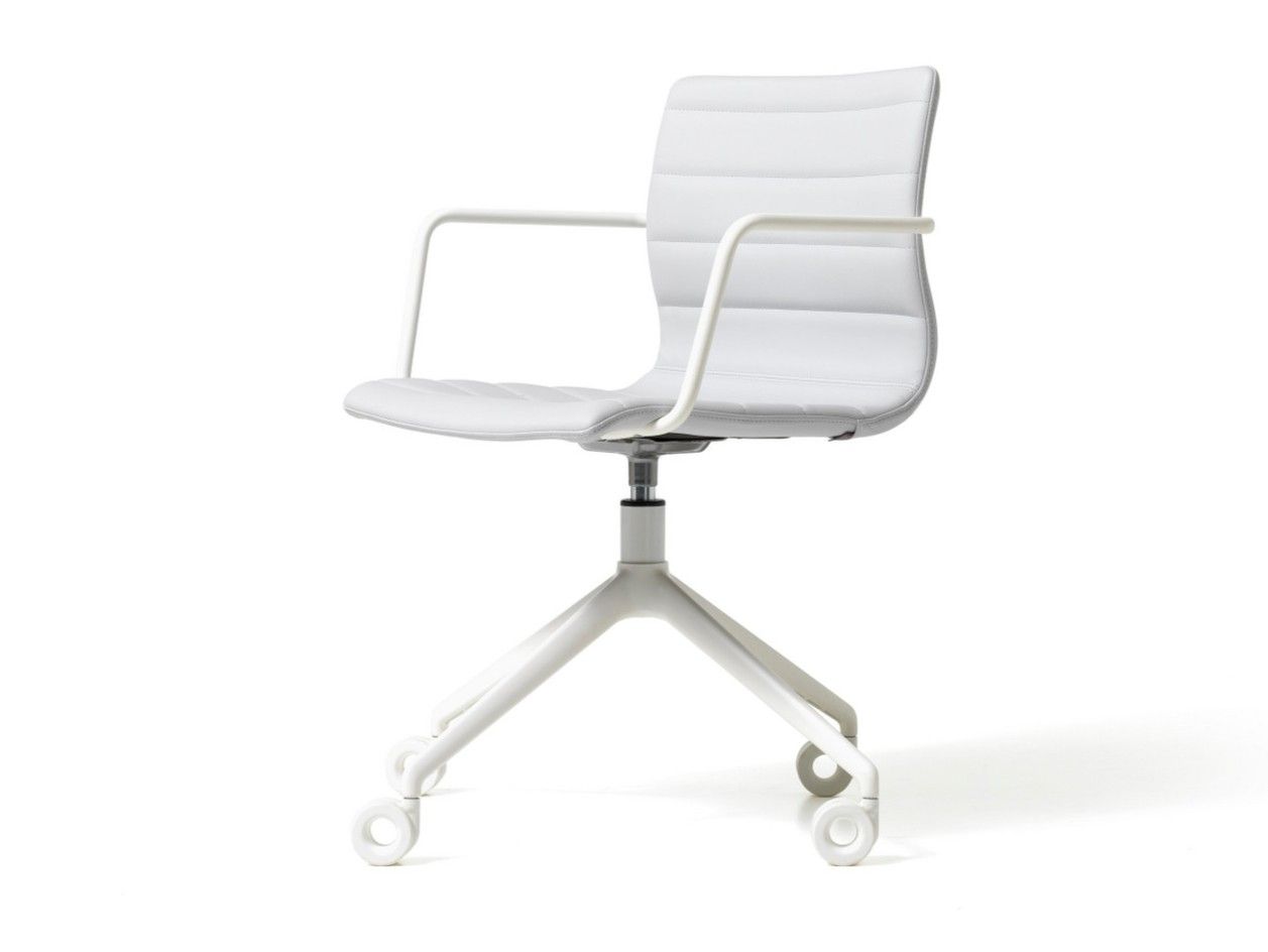 Офисное кресло из искусственной кожи с 4 спицами Diemme ARCH-00013423 - Вид №2