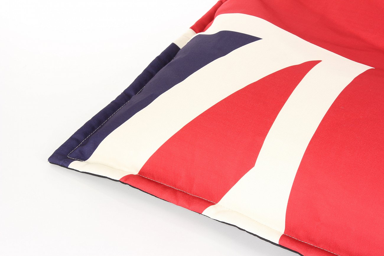 Пуф UK Lazy T английский флаг LAZY LIFE PARIS ДИЗАЙНЕРСКИЕ 051165 Белый;красный;синий;разноцветный  - Вид №2
