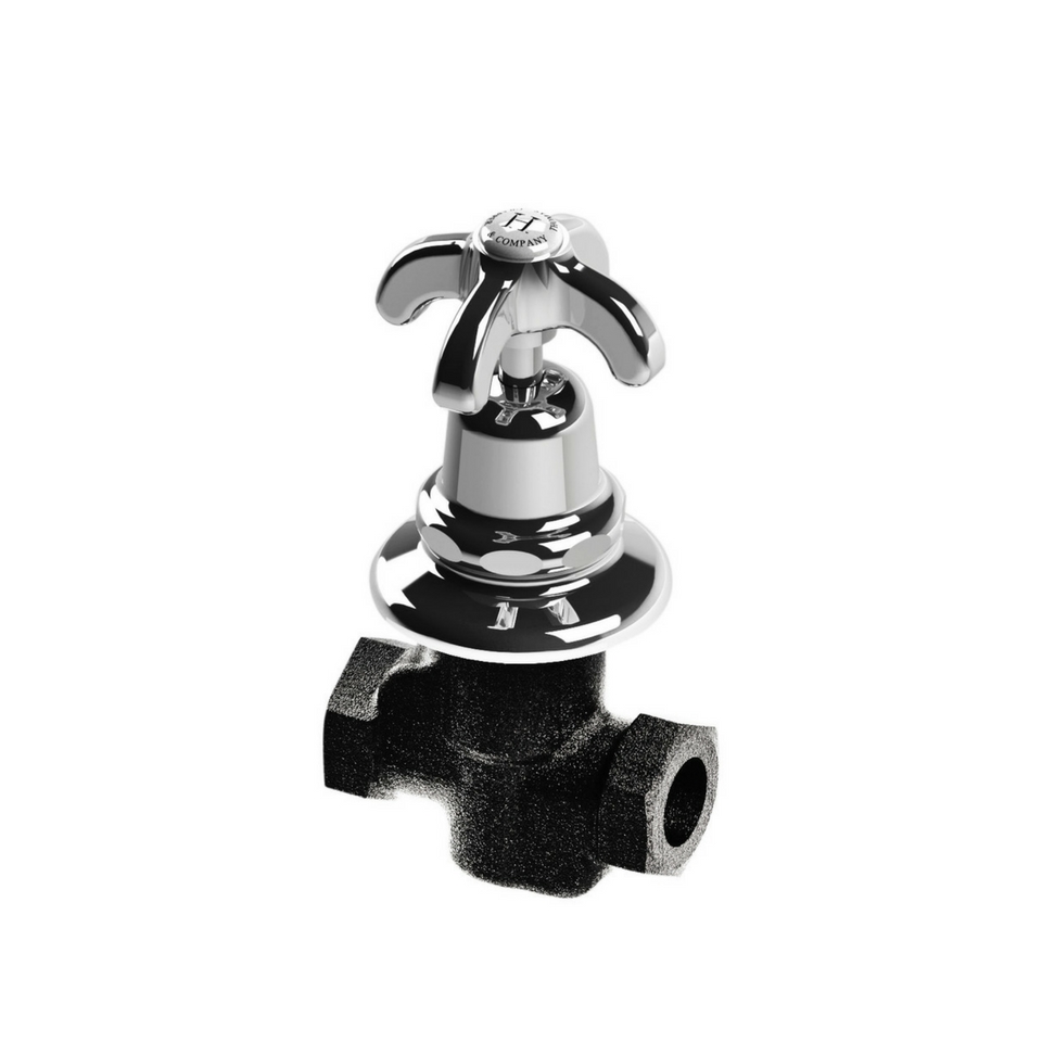 TCSH19209154H 1920 1/2 ″ скрытый запорный клапан горячий Thomas Crapper 