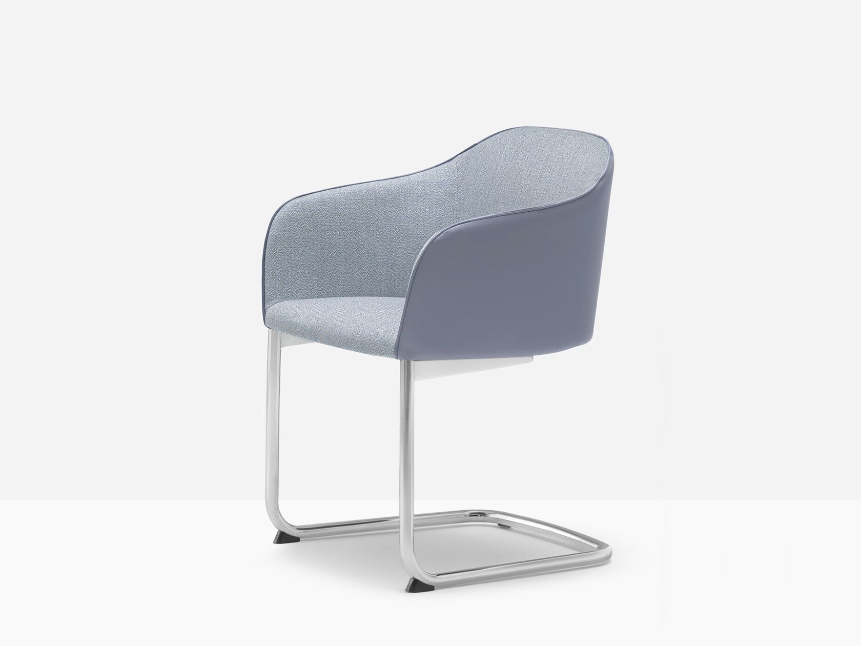 Мягкий консольный стул с подлокотниками Pedrali Laja ARCH-00066215 - Вид №5