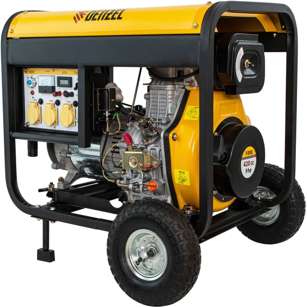 Генератор дизельный Denzel DD6300Е, 5 кВт STLM-2050262 - Вид №1