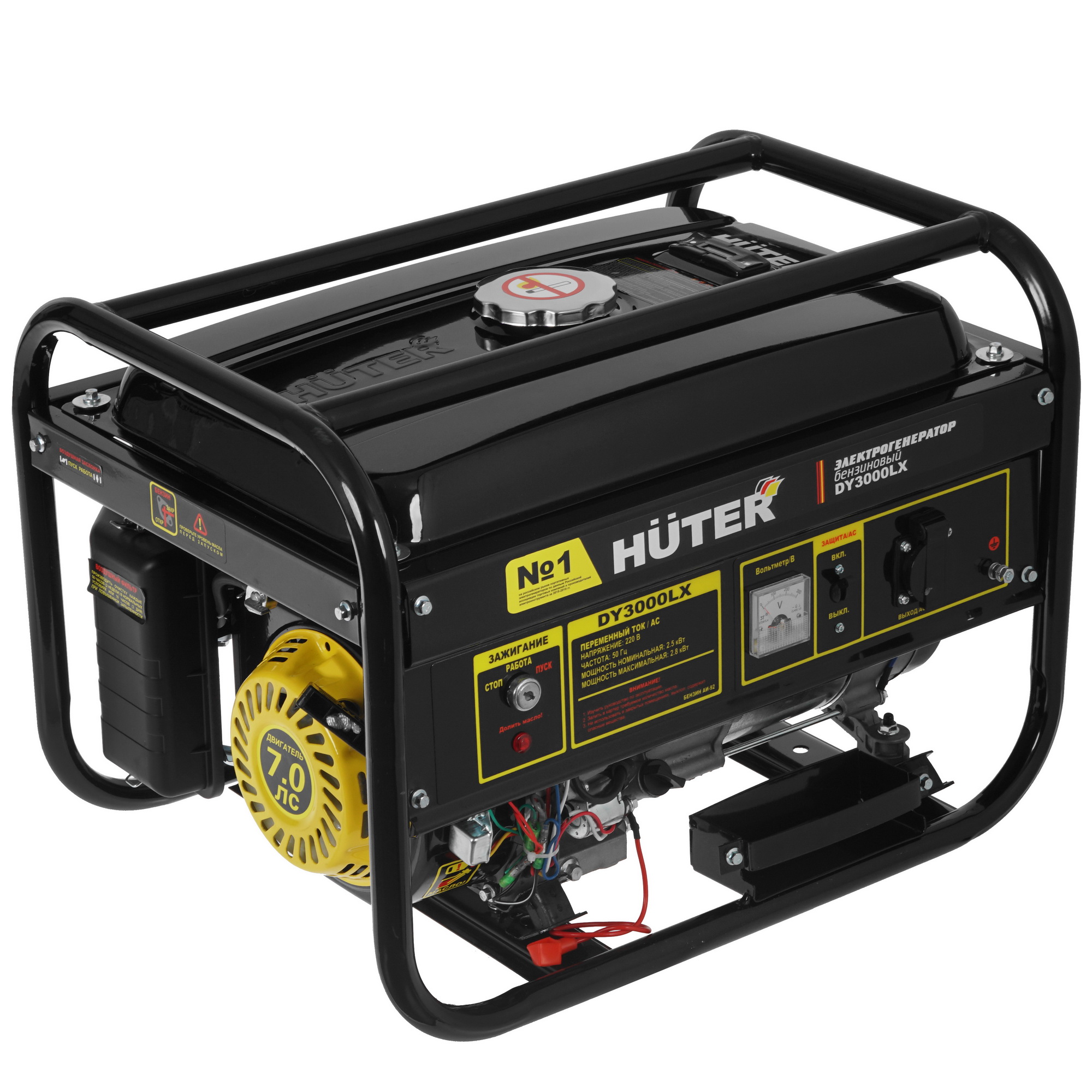Электрогенератор   бензиновый Huter DY3000LX 6717379 STDN-0021015