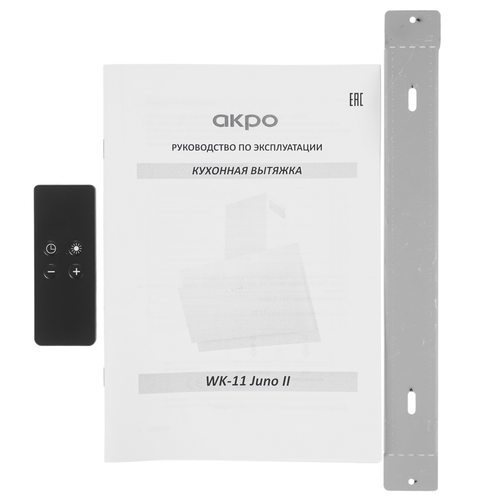 9951213 Вытяжка наклонная Akpo WK-11 Juno II серый/серый STDN-0150217 - Вид №9