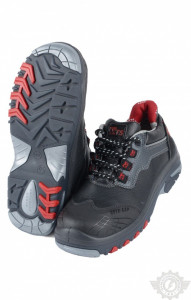 61355 Полуботинки  с композитным подноском черные MTS  Спецобувь с металлическим и композитным подноском  размер 40