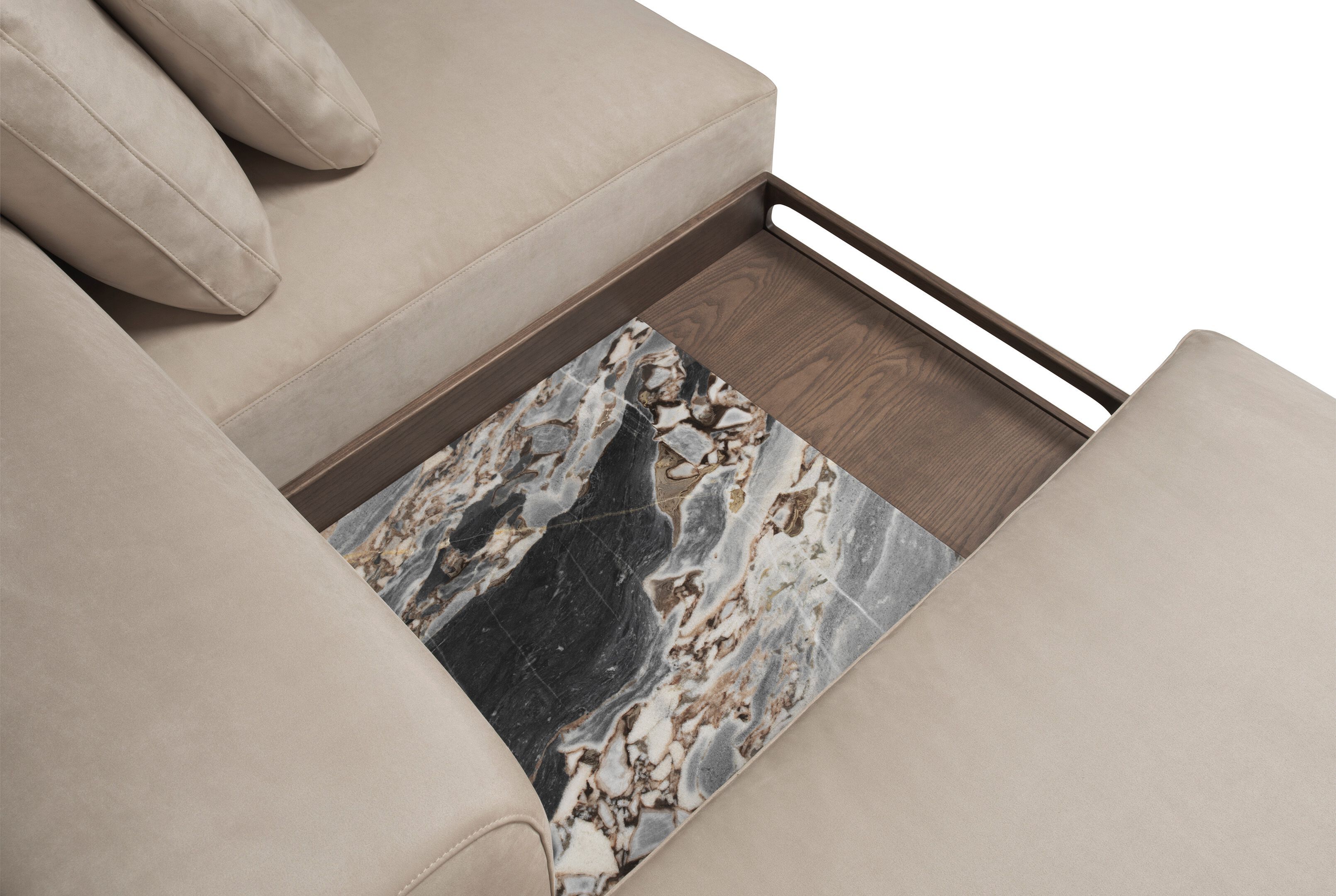 Кожаный модульный диван Visionnaire Nomad ARCH-00011504 - Вид №2