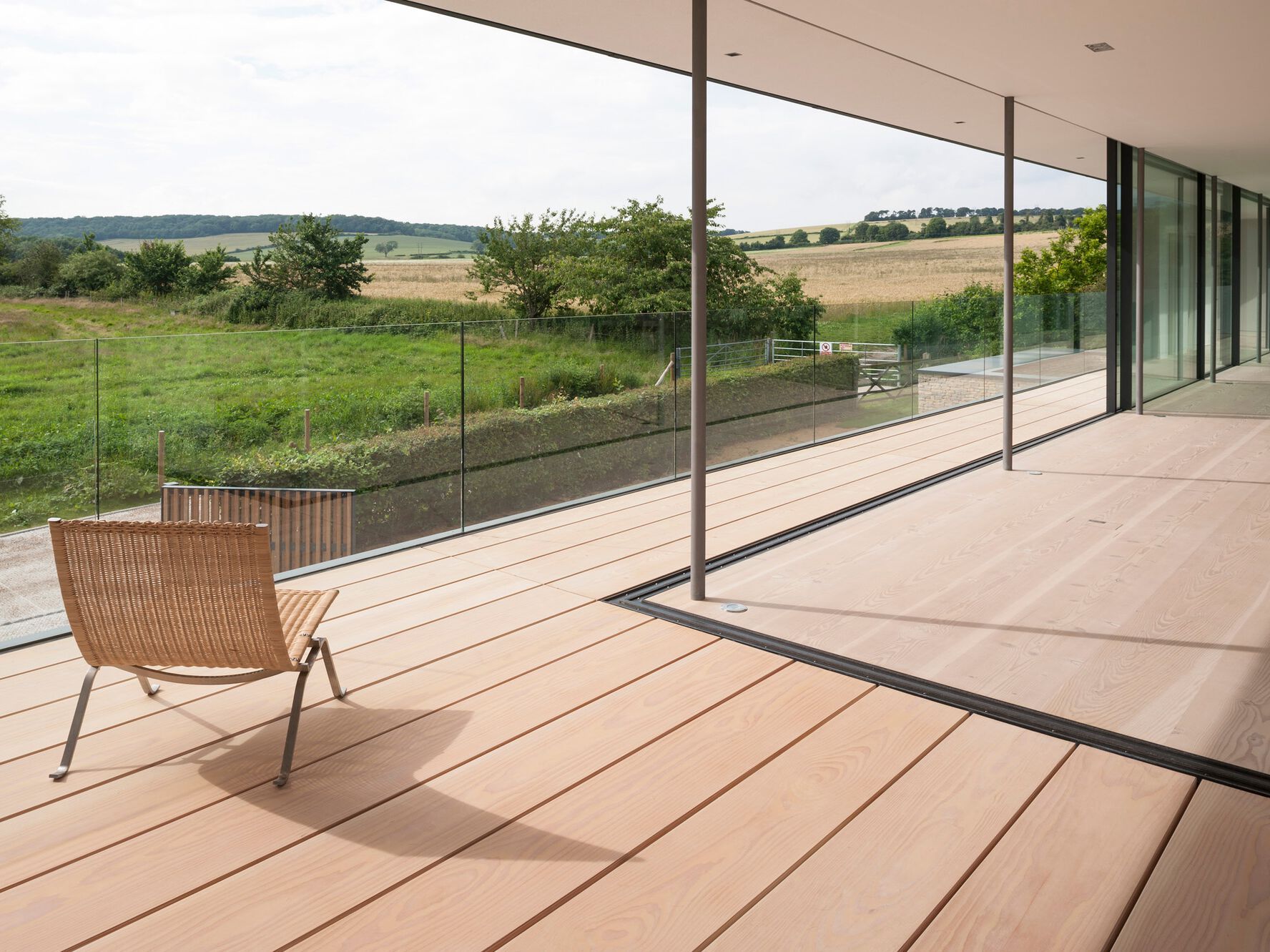 Раздвижное окно из закаленного стекла panoramah! AH! CORNER ARCH-00141102