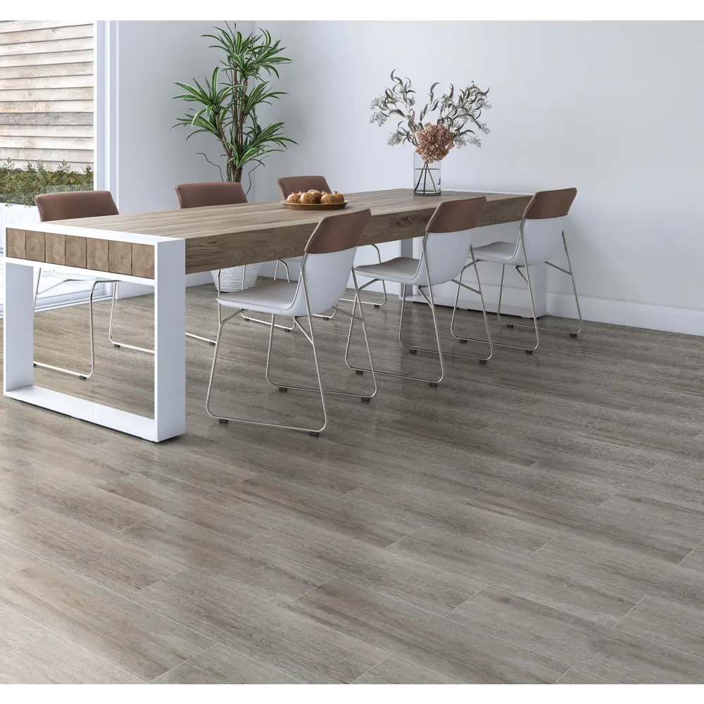 Керамогранит LB Ceramics Брэкстон 20x60 см 0.84 м² цвет тёмно-серый STLM-2191244 - Вид №8