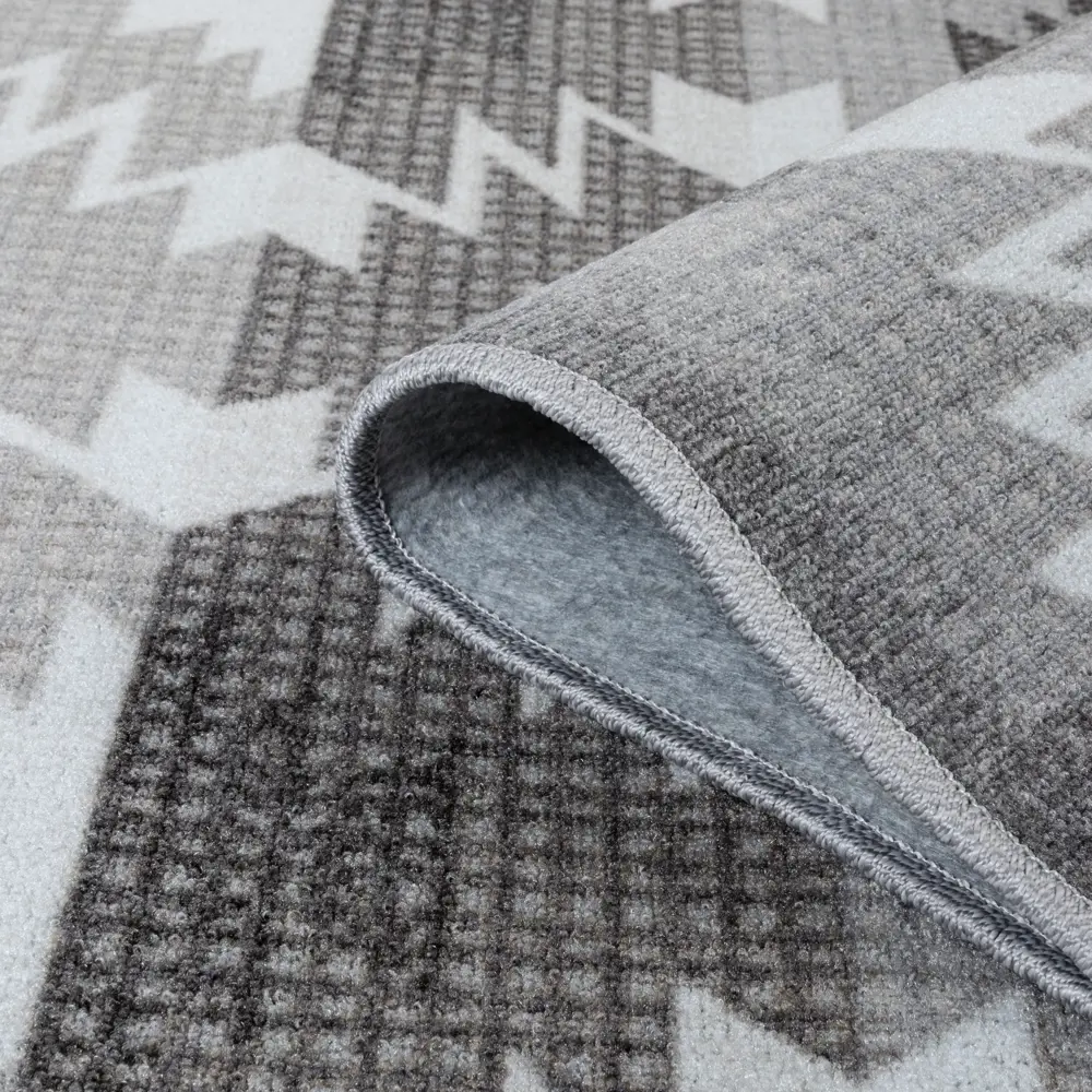 Ковер Пралеска 240x340 см полиамид P2878/А2/124 цвет серо-белый ВИТЕБСКИЕ КОВРЫ STLM-2136514 - Вид №3