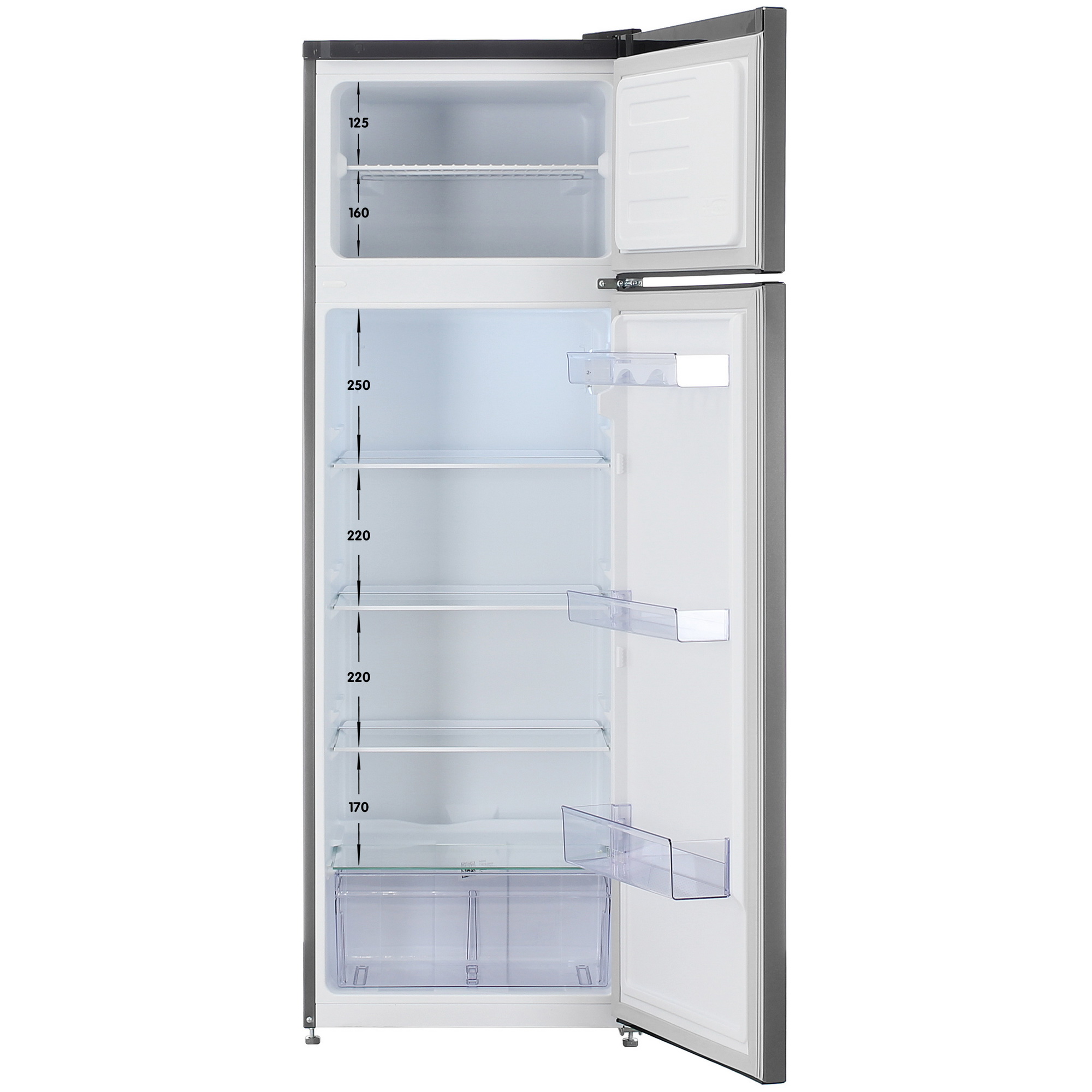 5472053 Холодильник с морозильником   Beko RDSK280M00G серый STDN-0053212 - Вид №1