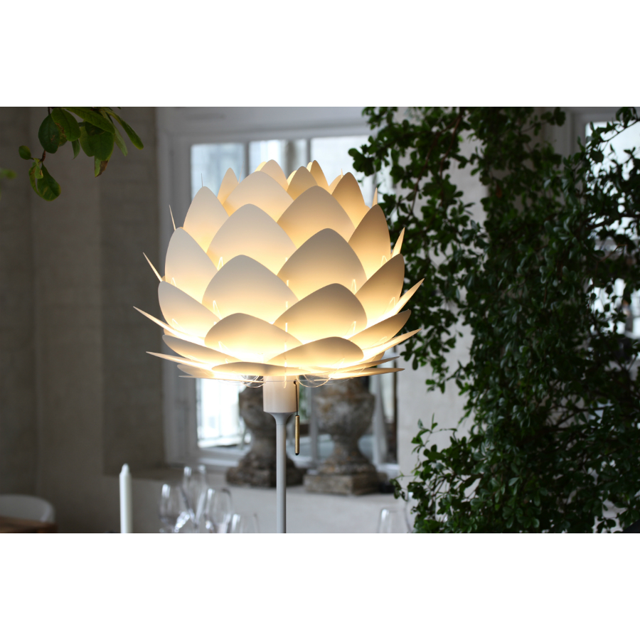 Торшер настольный Champagne с USB, белый, 42 см UMAGE 4045 - Вид №2