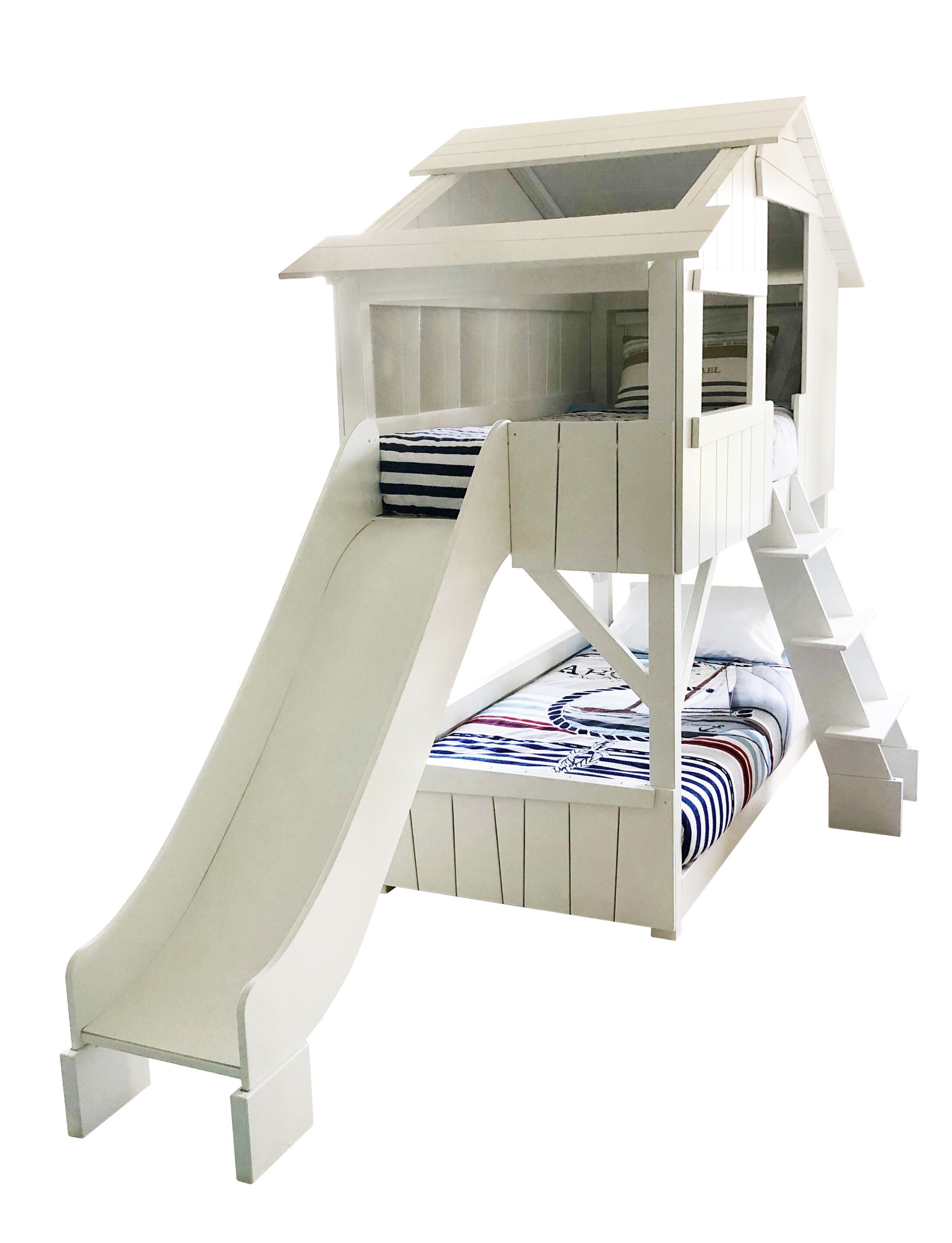 МДФ двухъярусная кровать с горкой Mathy by Bols TREEHOUSE BEDS &amp ARCH-00072798 - Вид №1