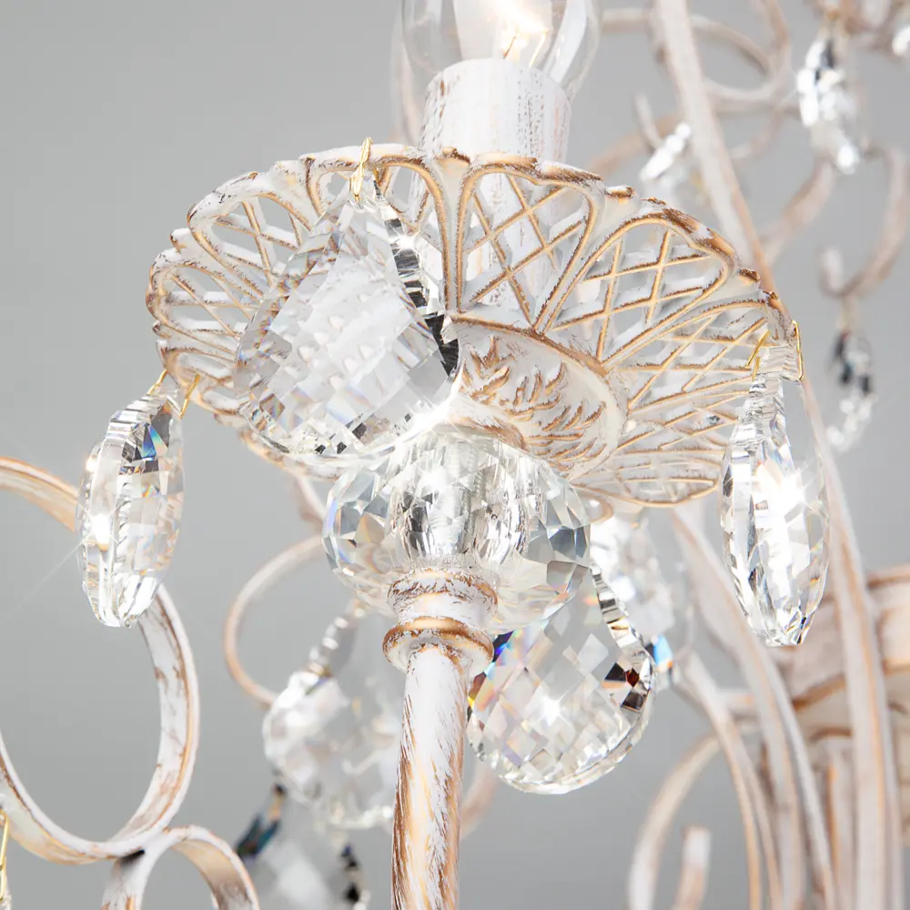 Люстра подвесная Alda 3305 12 ламп 48 м² цвет золотой Eurosvet STLM-2186732 - Вид №3