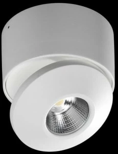 LUNOO Круглый регулируемый светодиодный прожектор из алюминия с порошковым покрытием Onis