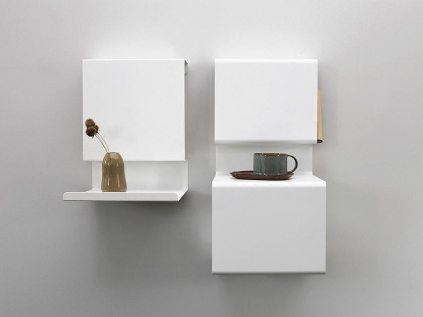 Anne Linde Настенный книжный шкаф из стали с порошковым покрытием sun-id-1515586 - Вид №3