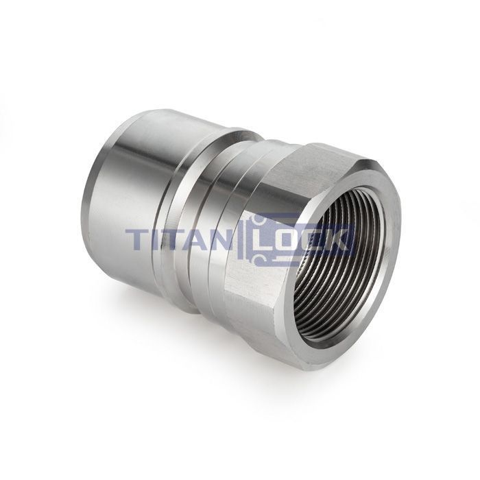 1/2in, БРС серия А, ISO 7241-A, ниппель, оцинк. сталь TL4AM TITAN LOCK  - Вид №3