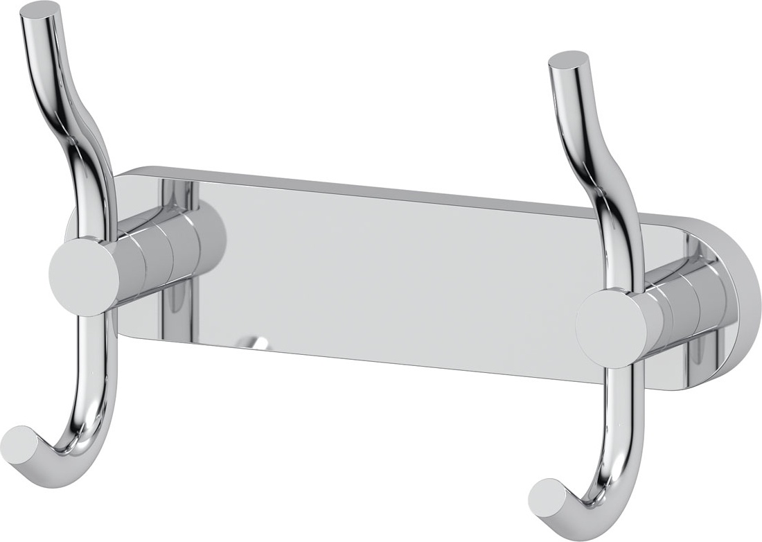 HAR 005 Планка с 2-мя крючками-вешалками 18 cm ARTWELLE Harmonie