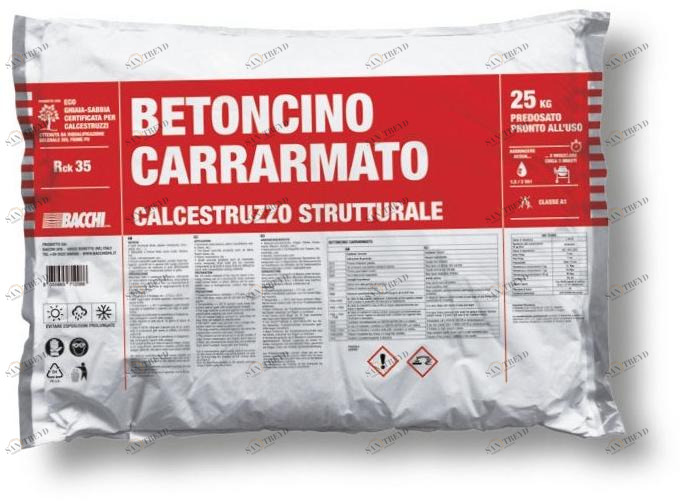 Bacchi Предварительно дозированный бетон в мешках Malte, massetti e betoncini sun-id-1395811