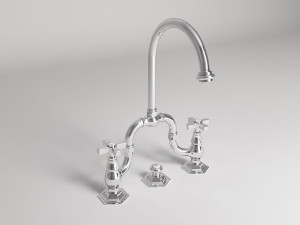 Смеситель для раковины с высокой палубой