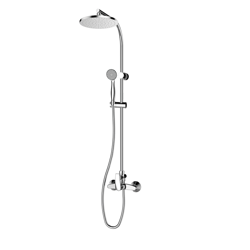 10465500 BASIC Смеситель для душа с колонкой Хром GRB MIXERS 