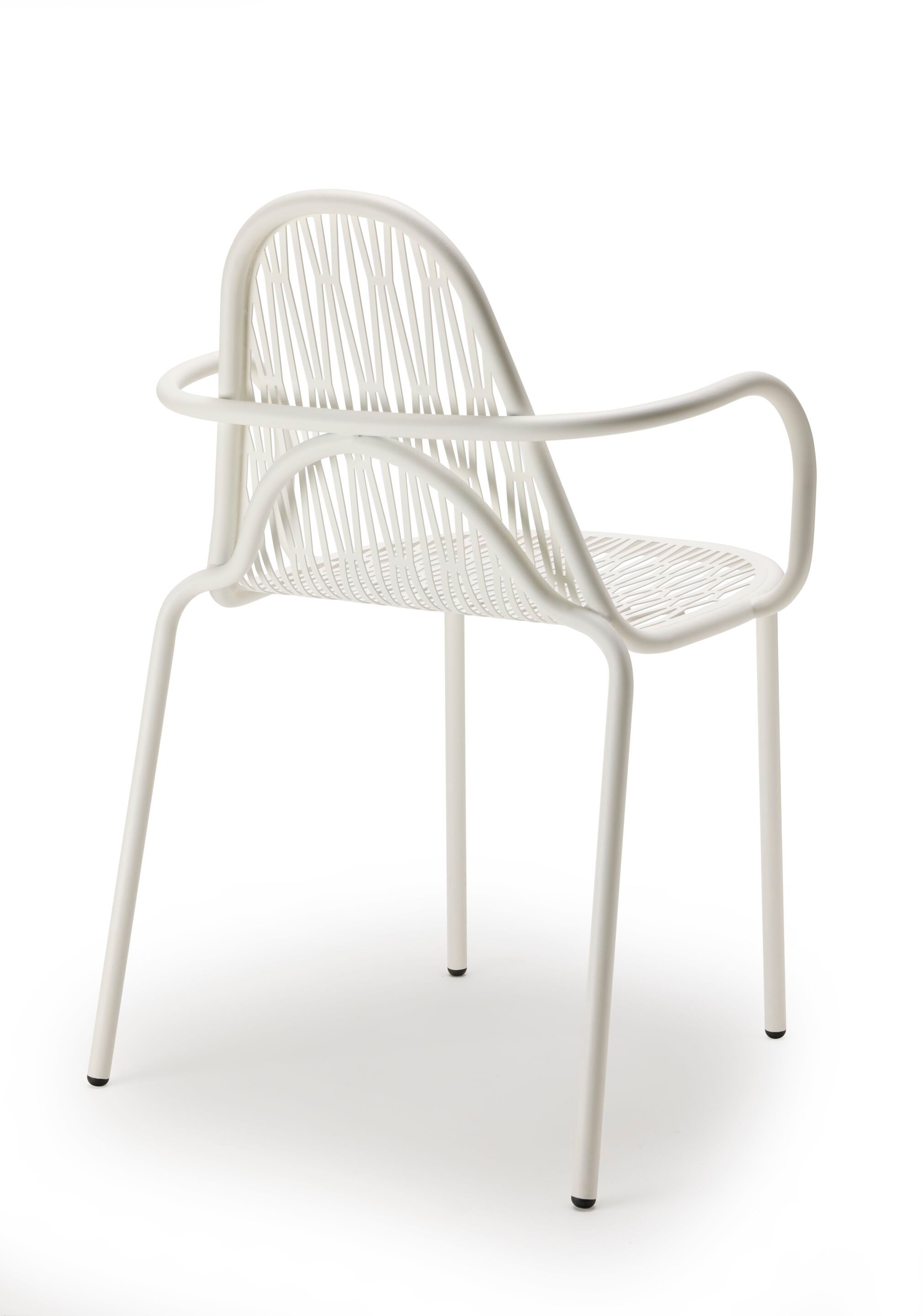 Металлический садовый стул с подлокотниками S-CAB Malvasia ARCH-00031479 - Вид №12