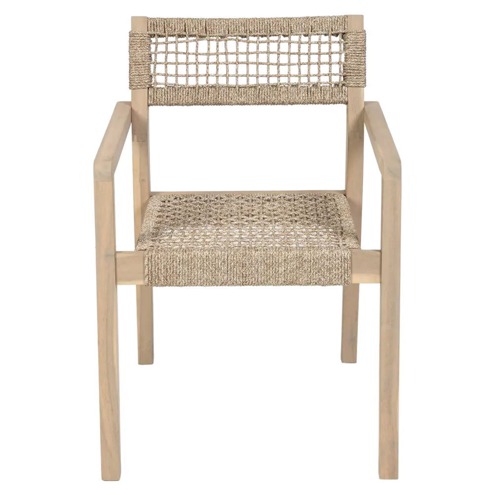 BEGINIA Betta - садовое кресло из акации с плетением Роуп 89396780 STLM-1566807 - Вид №2