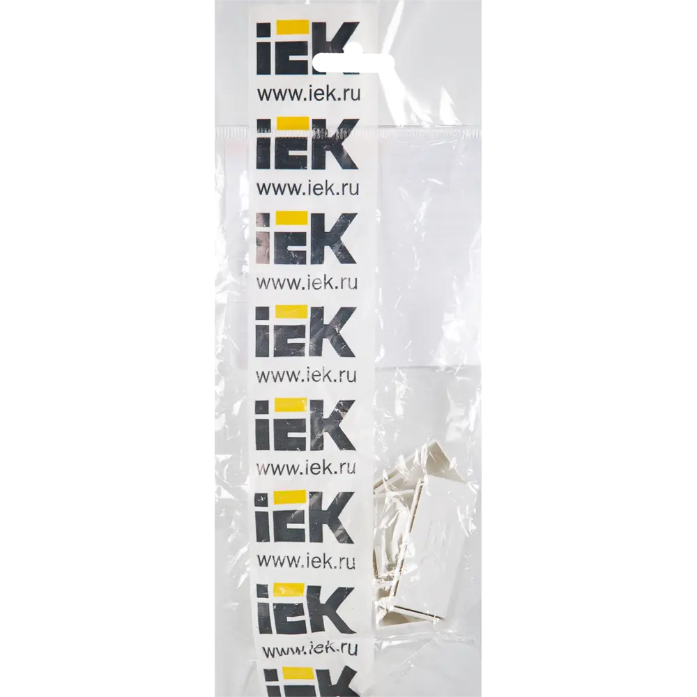 Заглушка для кабель-канала IEK КМЗ 40x16 мм цвет белый 4 шт. 82377897 STLM-2206985  - Вид №1