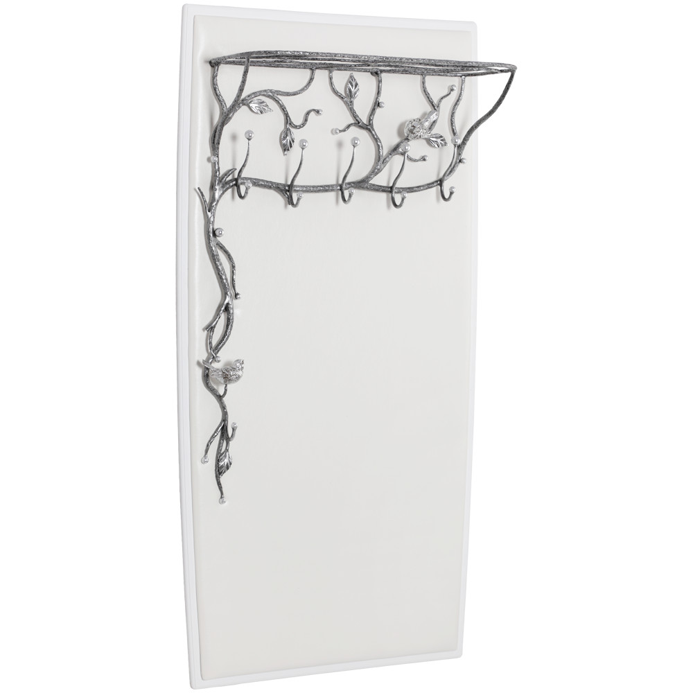 15010 Вешалка настенная Терра (без зеркала) Айс Античное Серебро BOGACHO 4627196590267 - Вид №1