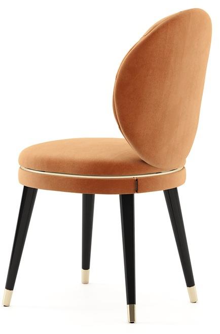 Domkapa Стул медальон из бархата Katy Dkj26  - Вид №4