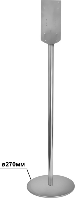 1402.185 Напольная стойка для дозатора 8187 нержав сталь 8187 8187 PUFF  - Вид №6